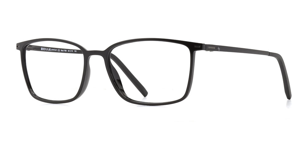 BENX PREMIUM Eyeglasses Teenage Man Rectangular Full-Rimmed Grilamid (TR90) Unfiltered BXPRM 1799-06